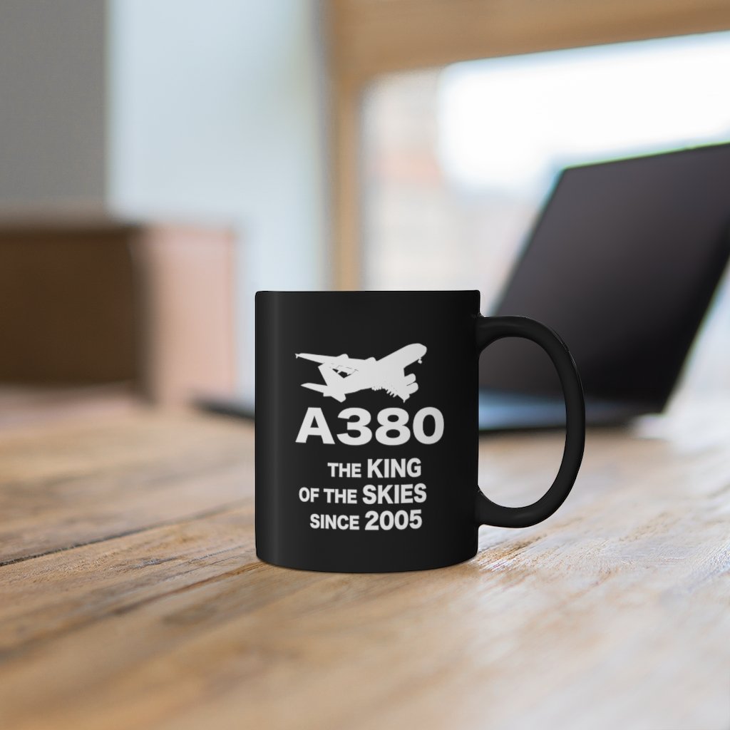 AIRBUS A380  DESIGNED MUG Printify