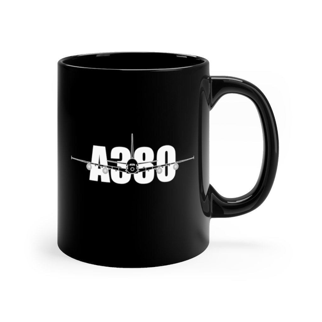 AIRBUS A380  DESIGNED MUG Printify