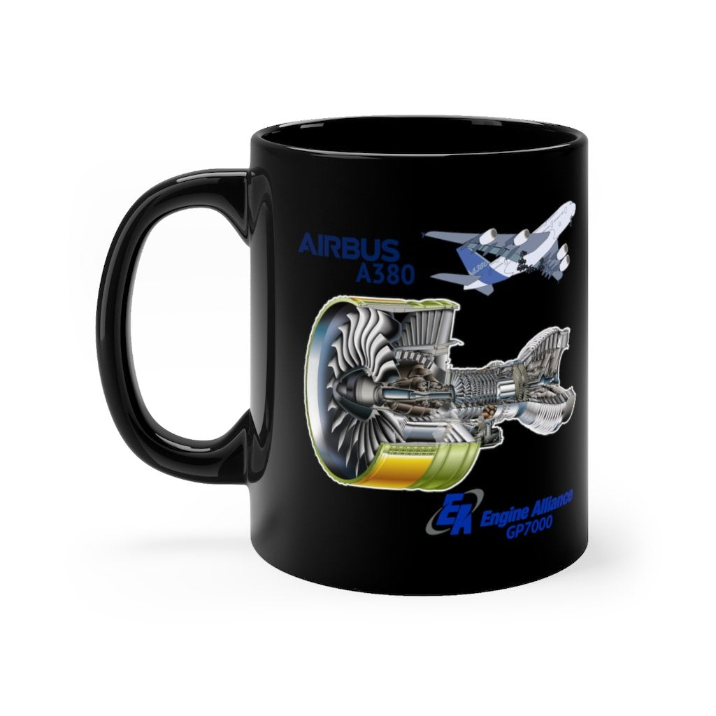 AIRBUS A380  DESIGNED MUG Printify