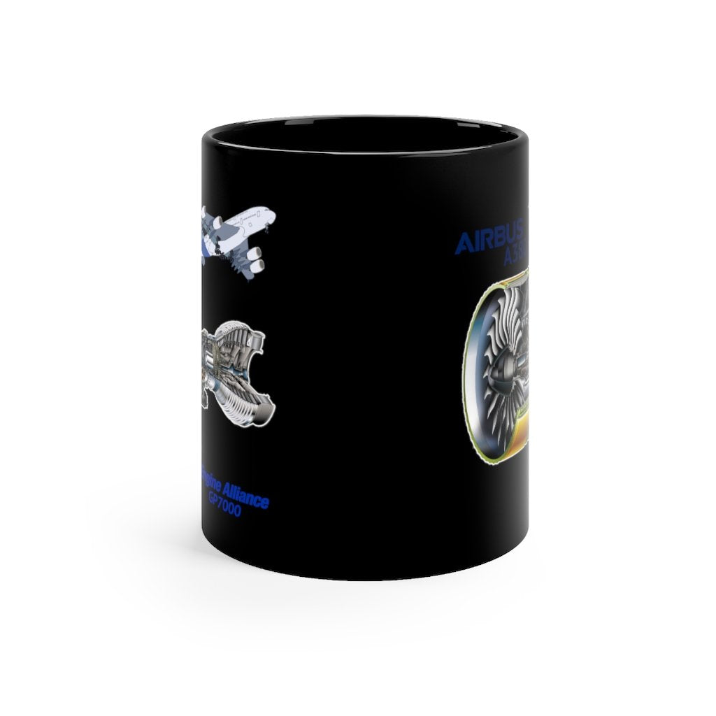 AIRBUS A380  DESIGNED MUG Printify