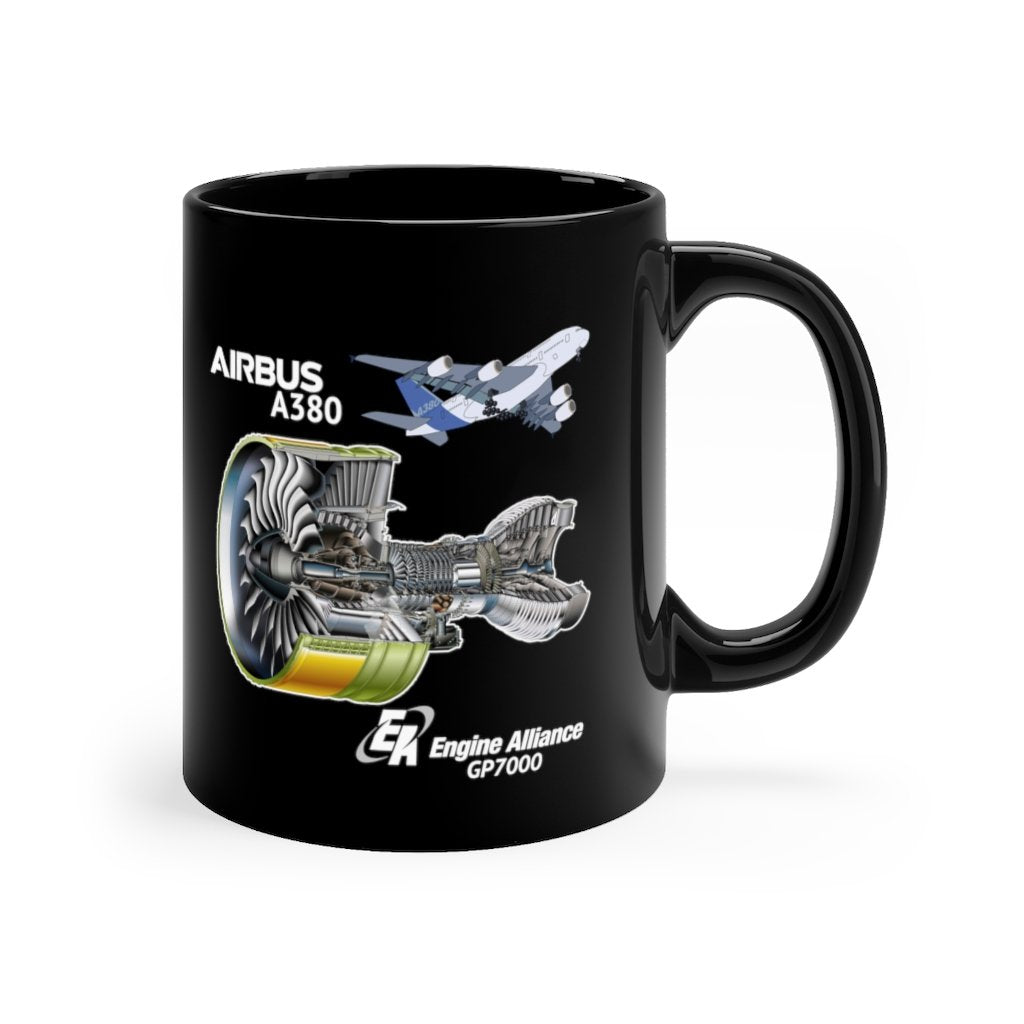 AIRBUS A380  DESIGNED MUG Printify