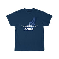 Thumbnail for Airbus A380 Aviation Pilot T-Shirt THE AV8R