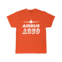 Thumbnail for Airbus A380 Aviation Pilot T-Shirt THE AV8R