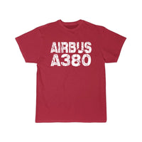 Thumbnail for Airbus A380 Aviation Pilot T-Shirt THE AV8R