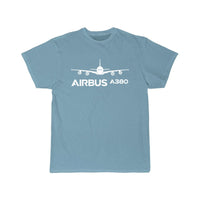 Thumbnail for Airbus A380 Aviation Pilot T-Shirt THE AV8R