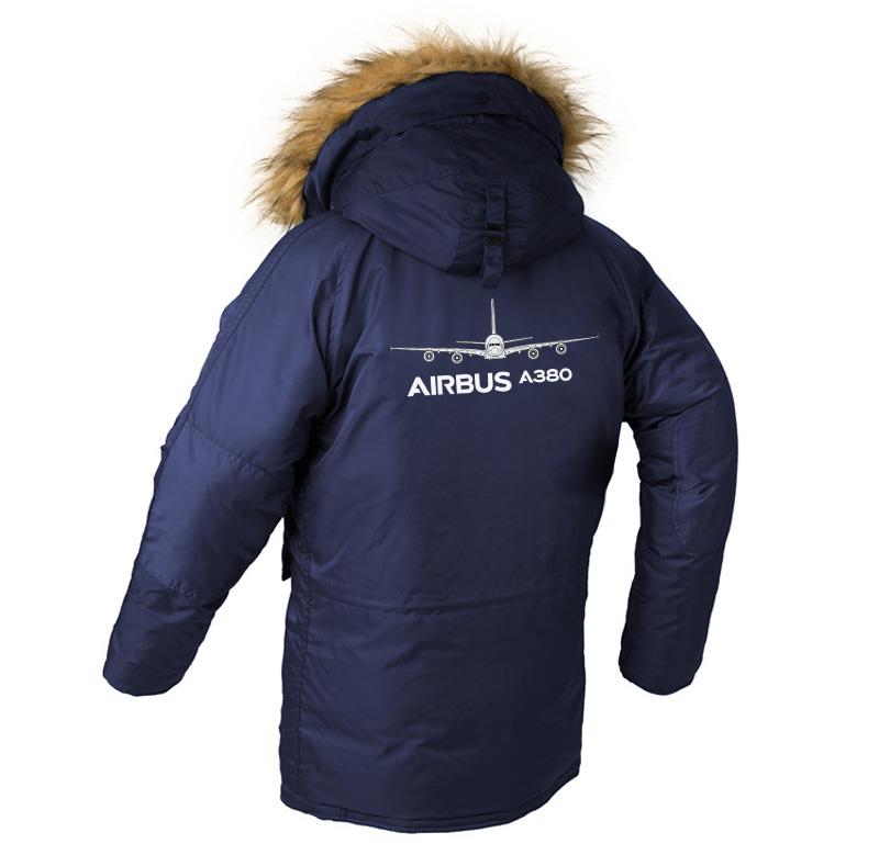 AIRBUS A380 DESIGNED WINTER N3B PUFFER COAT THE AV8R