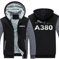 Thumbnail for AIRBUS A380 DESIGNED ZIPPER SWEATERS THE AV8R