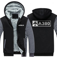 Thumbnail for AIRBUS A380 DESIGNED ZIPPER SWEATERS THE AV8R