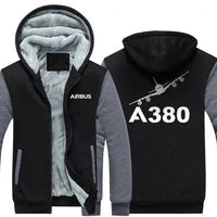 Thumbnail for AIRBUS A380 DESIGNED ZIPPER SWEATERS THE AV8R