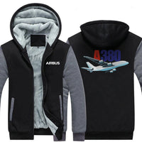 Thumbnail for AIRBUS A380 DESIGNED ZIPPER SWEATERS THE AV8R