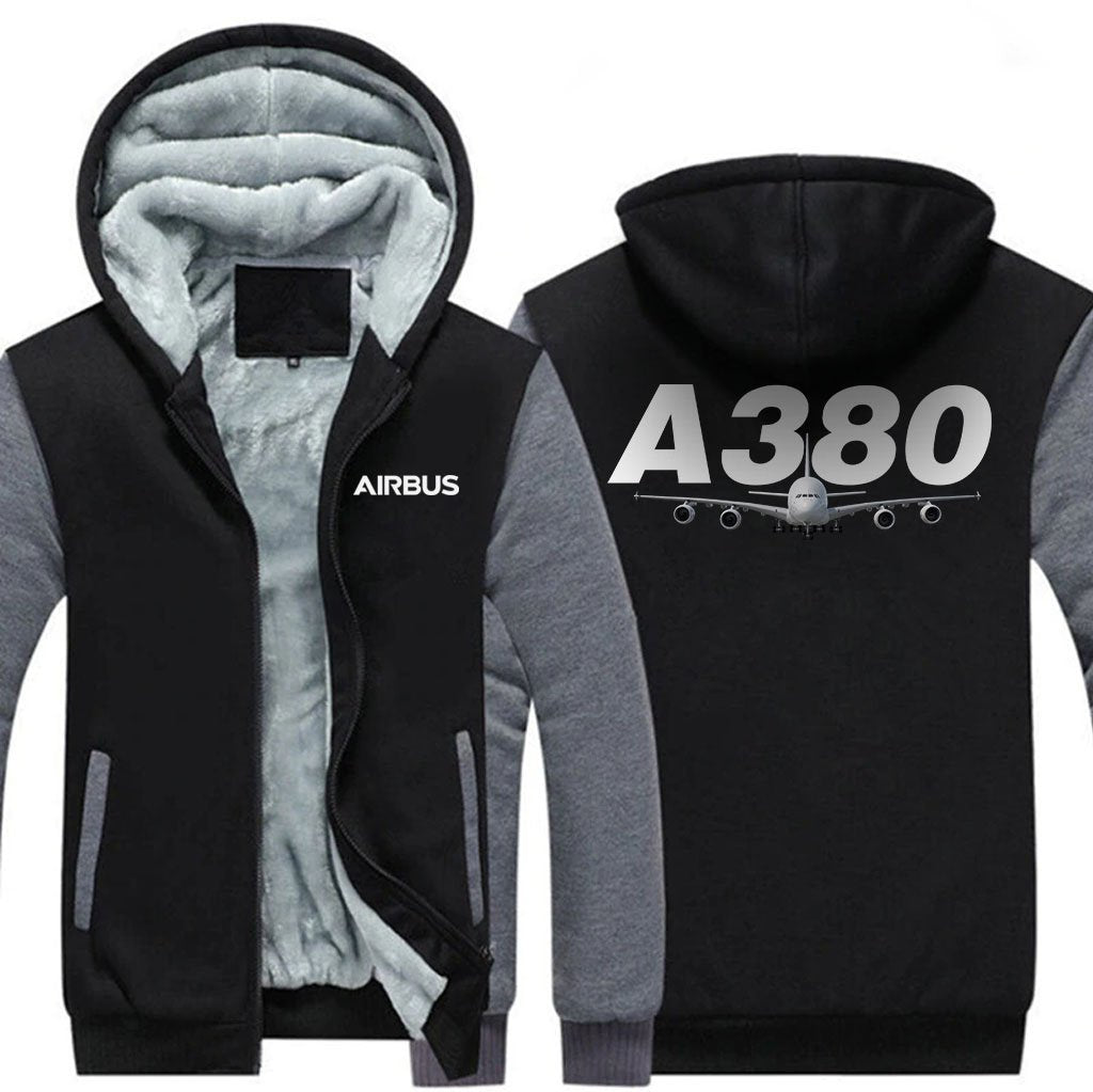 AIRBUS A380 DESIGNED ZIPPER SWEATERS THE AV8R