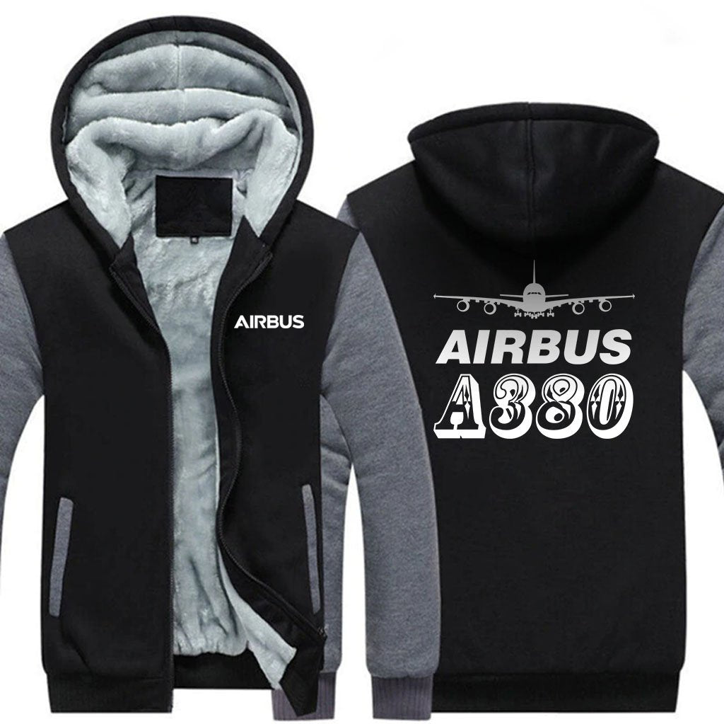 AIRBUS A380 DESIGNED ZIPPER SWEATERS THE AV8R