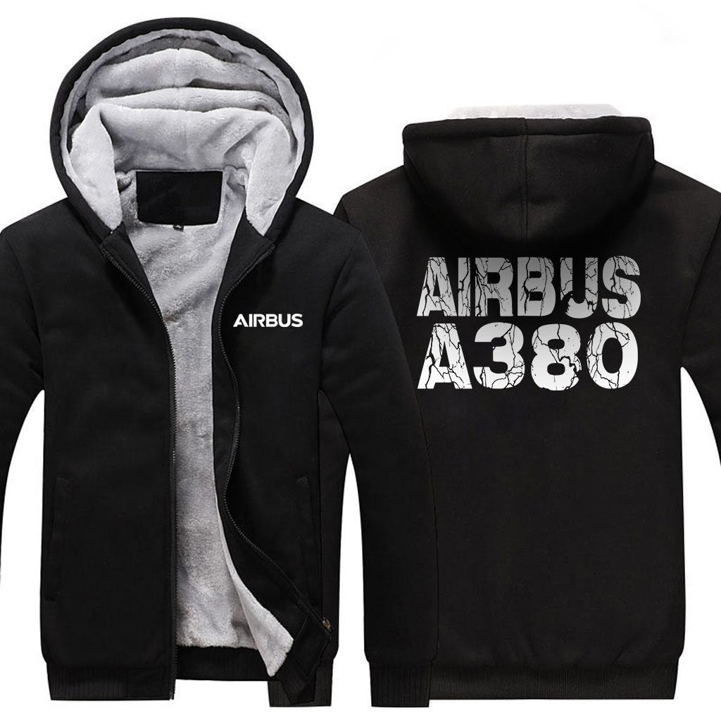 AIRBUS A380 DESIGNED ZIPPER SWEATERS THE AV8R