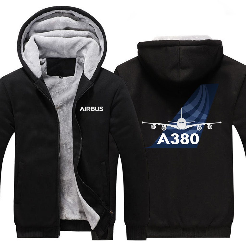 AIRBUS A380 DESIGNED ZIPPER SWEATERS THE AV8R