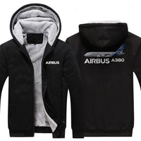 Thumbnail for AIRBUS A380 DESIGNED ZIPPER SWEATERS THE AV8R