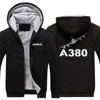 Thumbnail for AIRBUS A380 DESIGNED ZIPPER SWEATERS THE AV8R