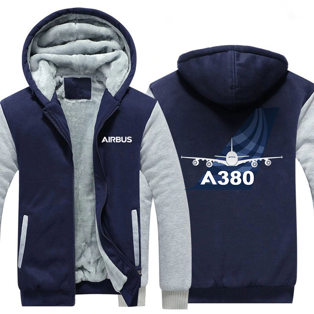 AIRBUS A380 DESIGNED ZIPPER SWEATERS THE AV8R