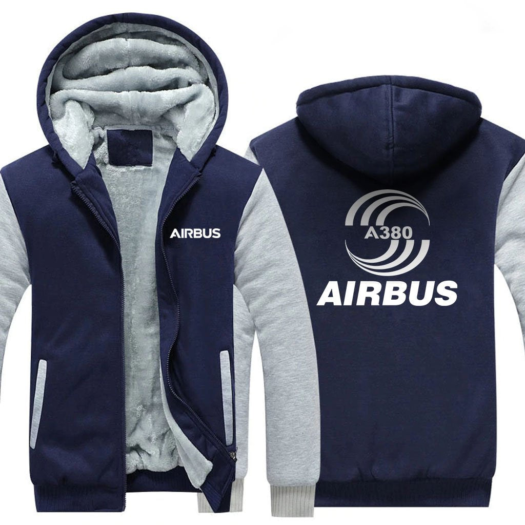 AIRBUS A380 DESIGNED ZIPPER SWEATERS THE AV8R