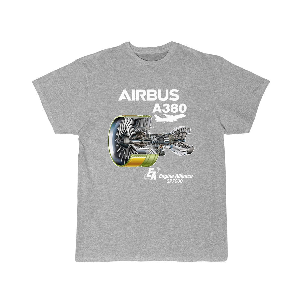 Airbus A380 Engine Alliance GP700 Aviation Pilot T-Shirt THE AV8R