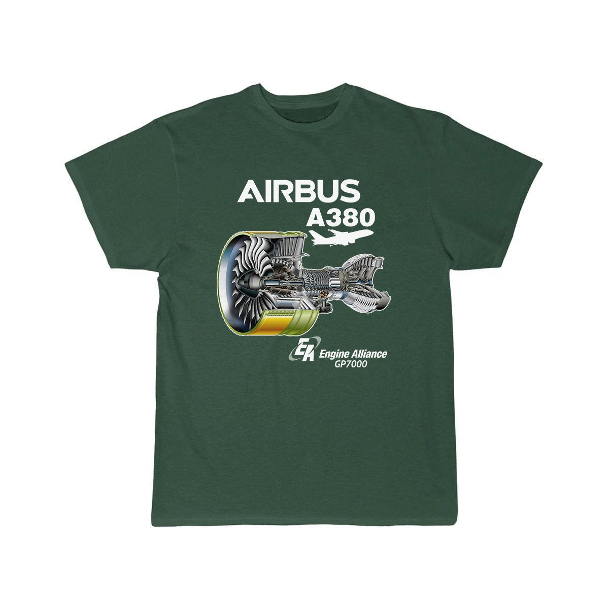 Airbus A380 Engine Alliance GP700 Aviation Pilot T-Shirt THE AV8R