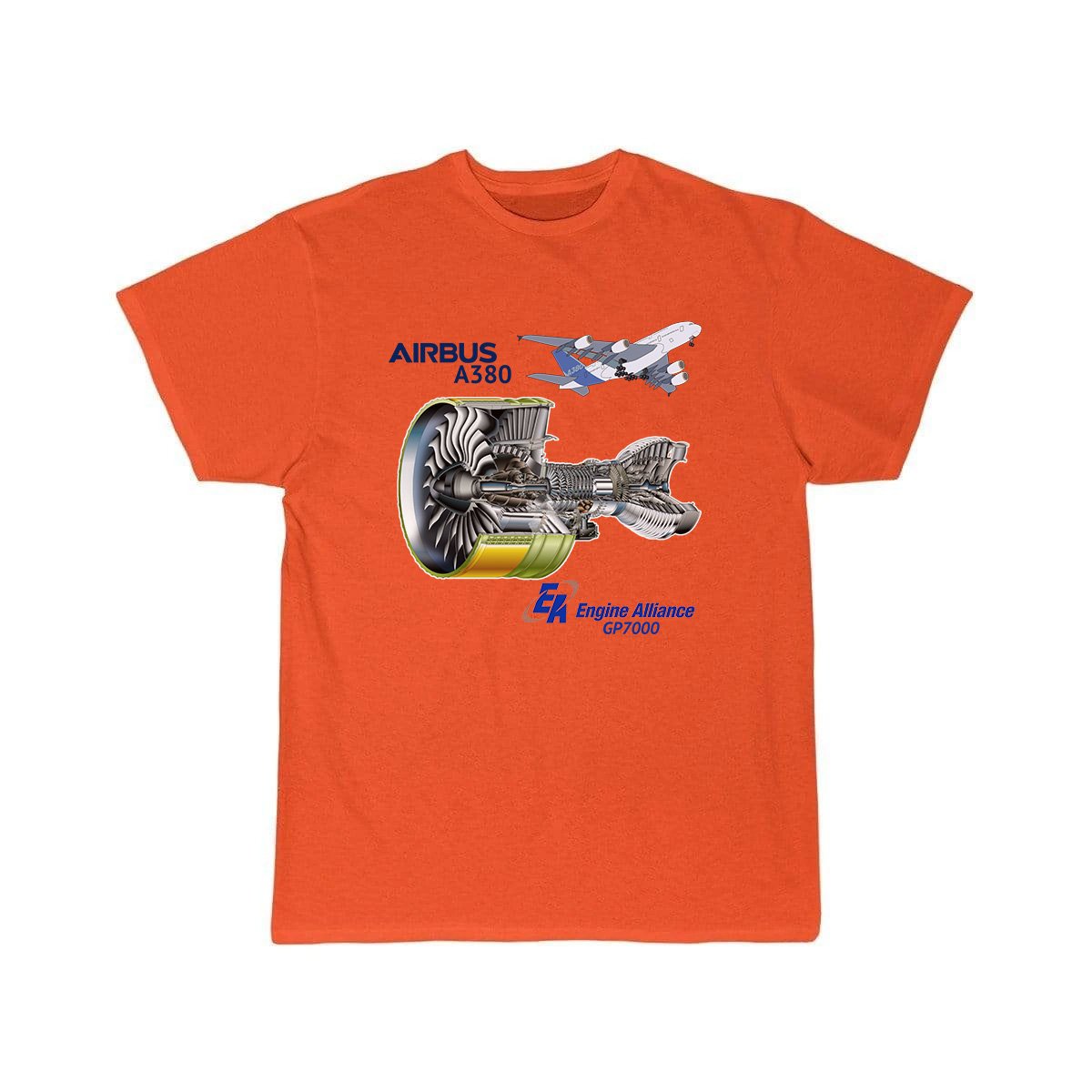 Airbus A380 Engine Alliance GP700 Aviation Pilot T-Shirt THE AV8R