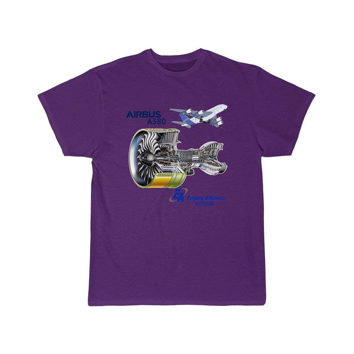 Airbus A380 Engine Alliance GP700 Aviation Pilot T-Shirt THE AV8R