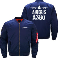 Thumbnail for AIRBUS A380 Ma-1 Bomber Jacket Flight Jacket Aviator Jacket THE AV8R