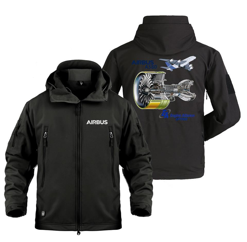 AIRBUS A380 GP7000 DESIGNED MILITARY FLEECE THE AV8R