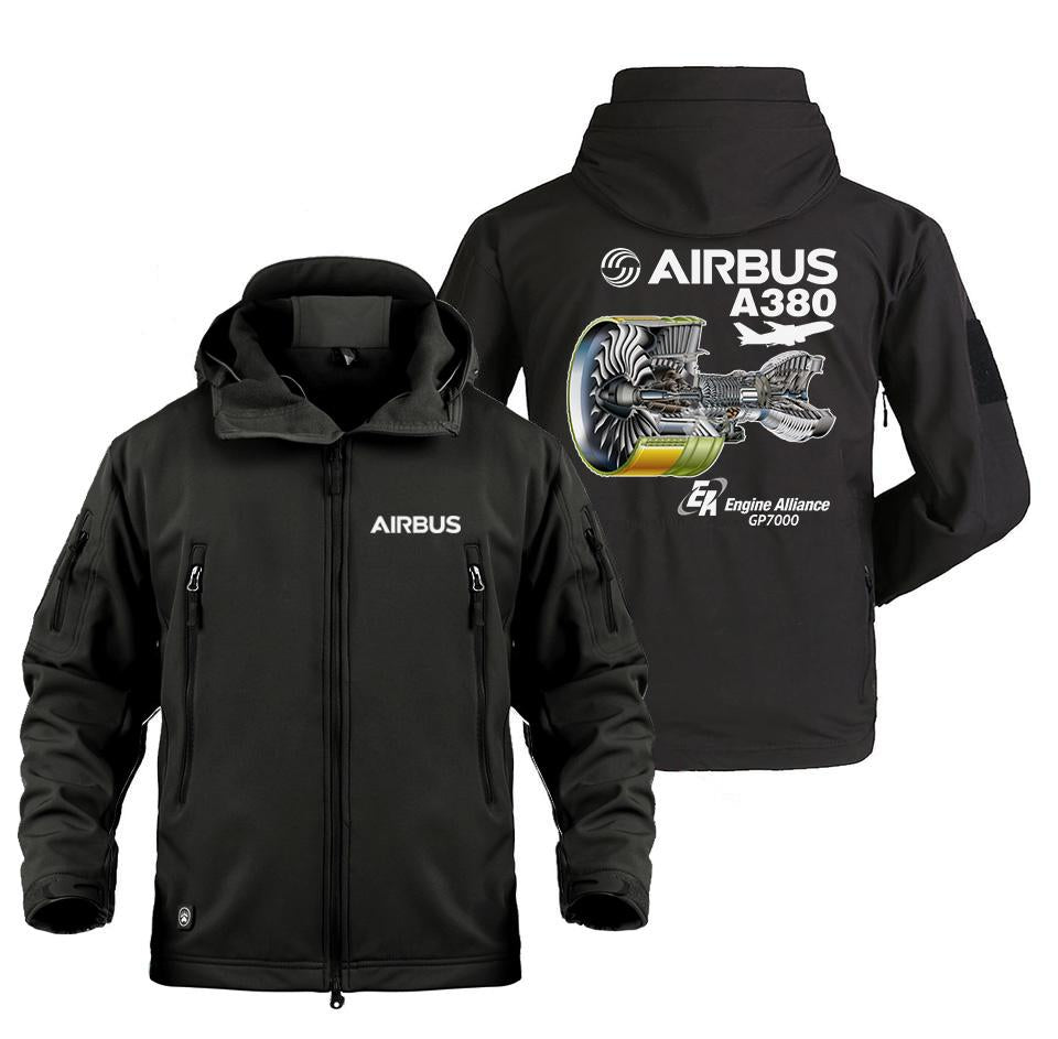 AIRBUS A380 GP7000 DESIGNED MILITARY FLEECE THE AV8R