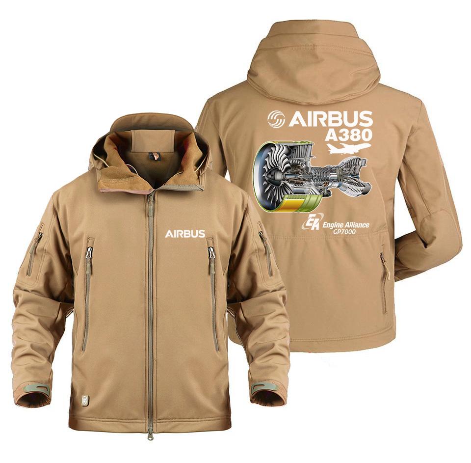 AIRBUS A380 GP7000 DESIGNED MILITARY FLEECE THE AV8R