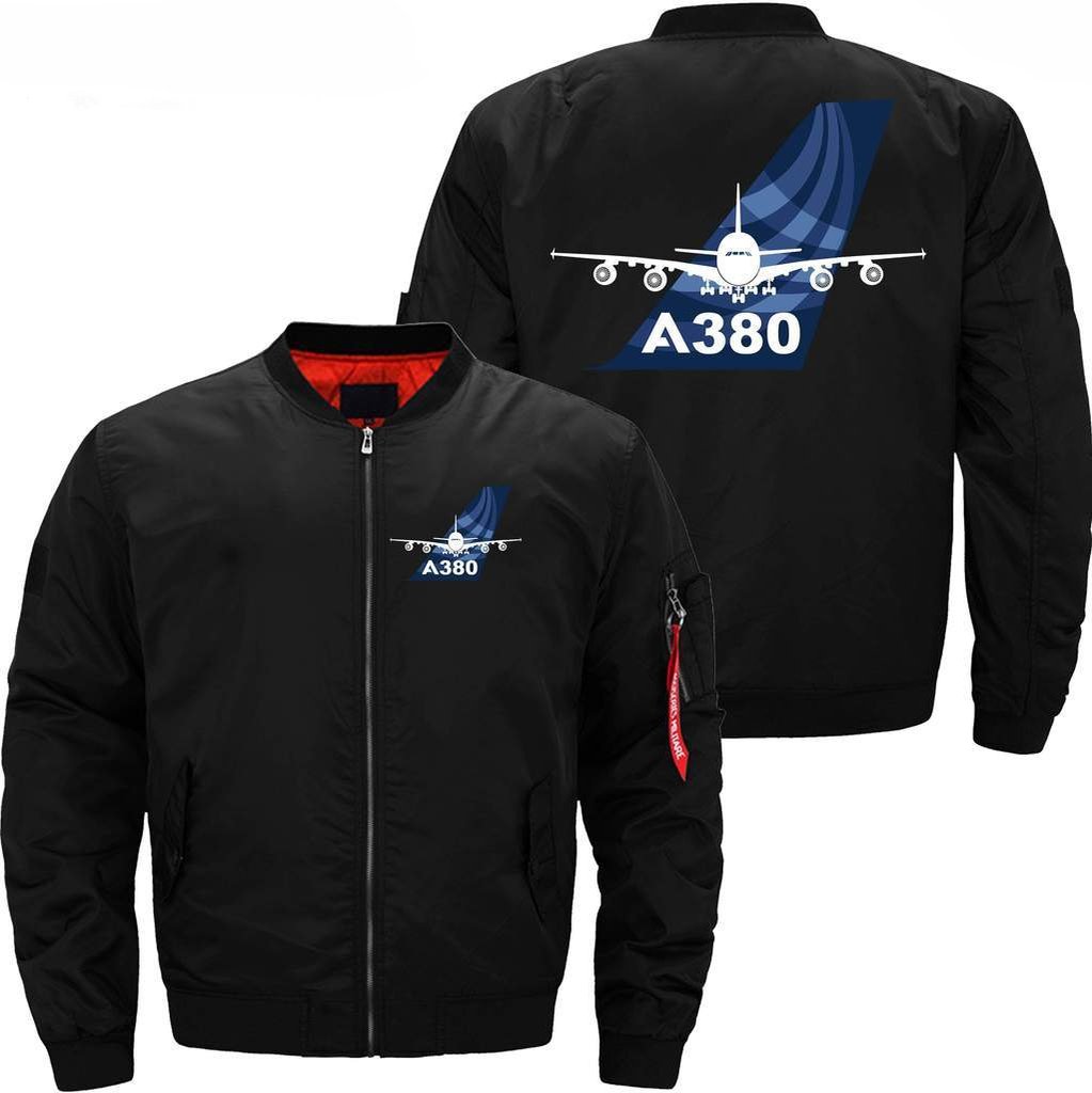 AIRBUS A380 Ma-1 Bomber Jacket Flight Jacket Aviator Jacket THE AV8R