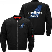 Thumbnail for AIRBUS A380 Ma-1 Bomber Jacket Flight Jacket Aviator Jacket THE AV8R