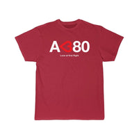 Thumbnail for Airbus A380 Love At First Flight Aviation Pilot T-Shirt THE AV8R