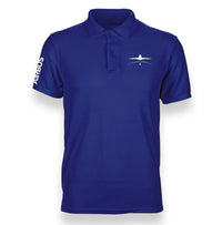 Thumbnail for AIRBUS A380 RUNWAY DESIGNED POLO SHIRT THE AV8R