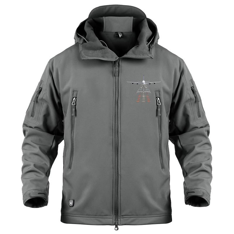 AIRBUS A380 RUNWAY LIGHT DESIGNED MILITARY FLEECE THE AV8R