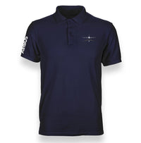 Thumbnail for AIRBUS A380 RUNWAY LIGHT DESIGNED POLO SHIRT THE AV8R