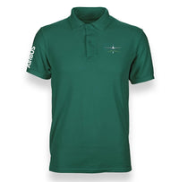 Thumbnail for AIRBUS A380 RUNWAY LIGHT DESIGNED POLO SHIRT THE AV8R