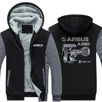 Thumbnail for AIRBUS A380 TRENT 900 DESIGNED ZIPPER SWEATERS THE AV8R