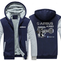 Thumbnail for AIRBUS A380 TRENT 900 DESIGNED ZIPPER SWEATERS THE AV8R