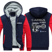 Thumbnail for AIRBUS A380 TRENT 900 DESIGNED ZIPPER SWEATERS THE AV8R