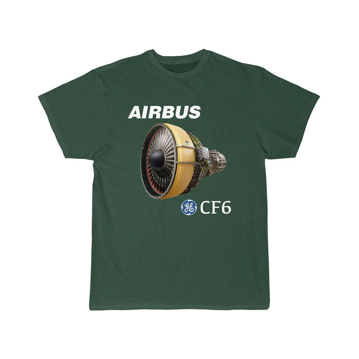 Airbus CF6 Aviation Pilot T-Shirt THE AV8R