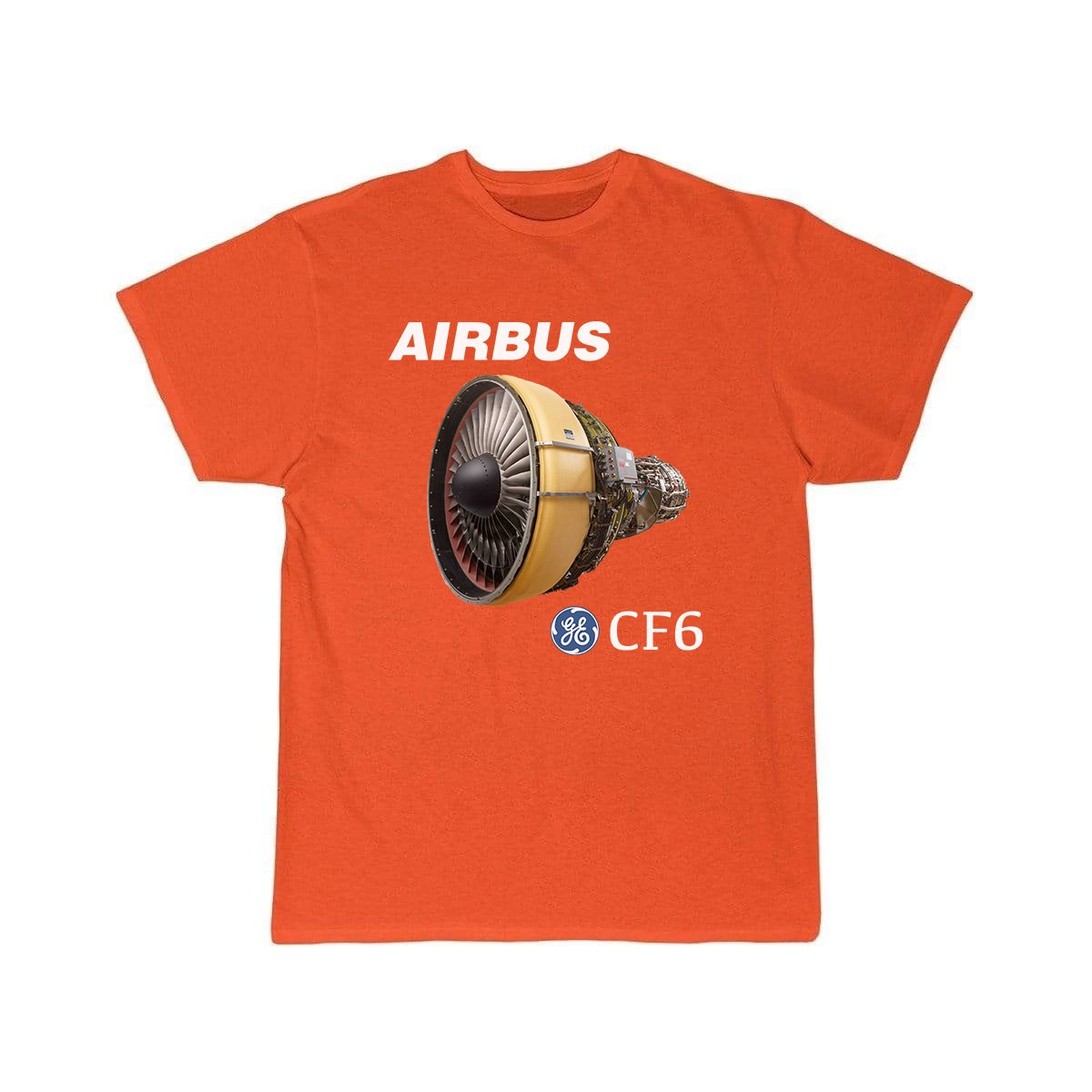 Airbus CF6 Aviation Pilot T-Shirt THE AV8R