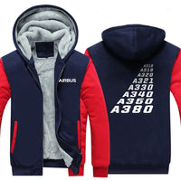 Thumbnail for AIRBUS  FAMILY DESIGNED ZIPPER SWEATERS THE AV8R