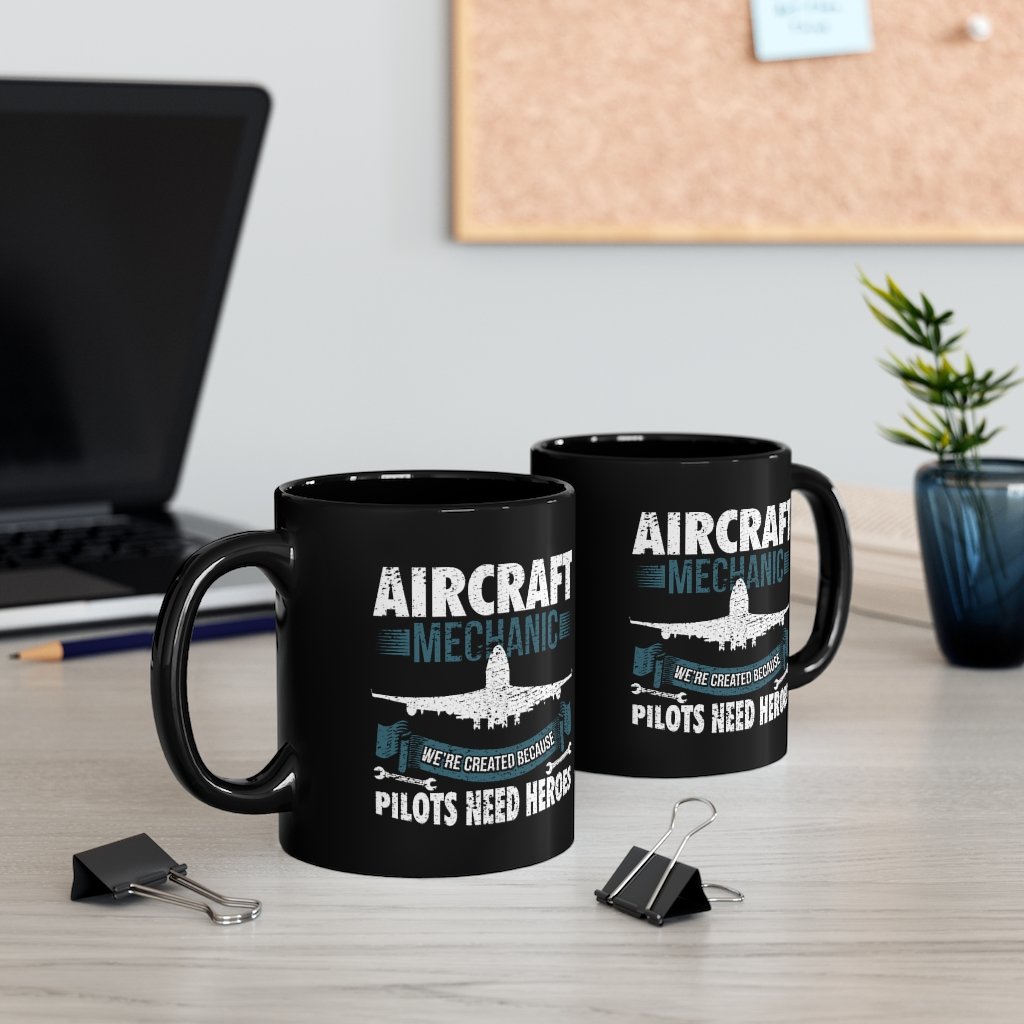 AIRCRAFT MECHANIC DESIGNED - MUG Printify