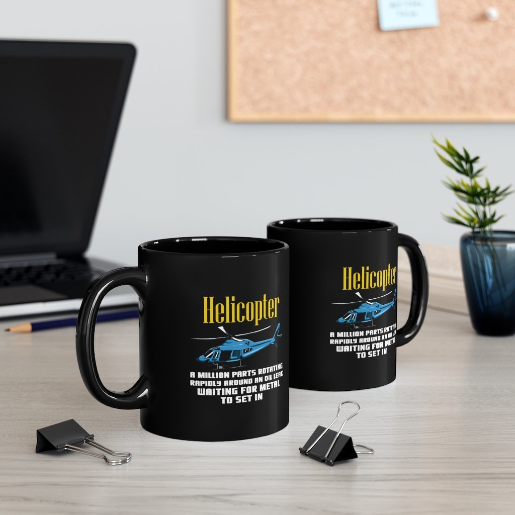 HELICOPTER DESIGNED - MUG Printify