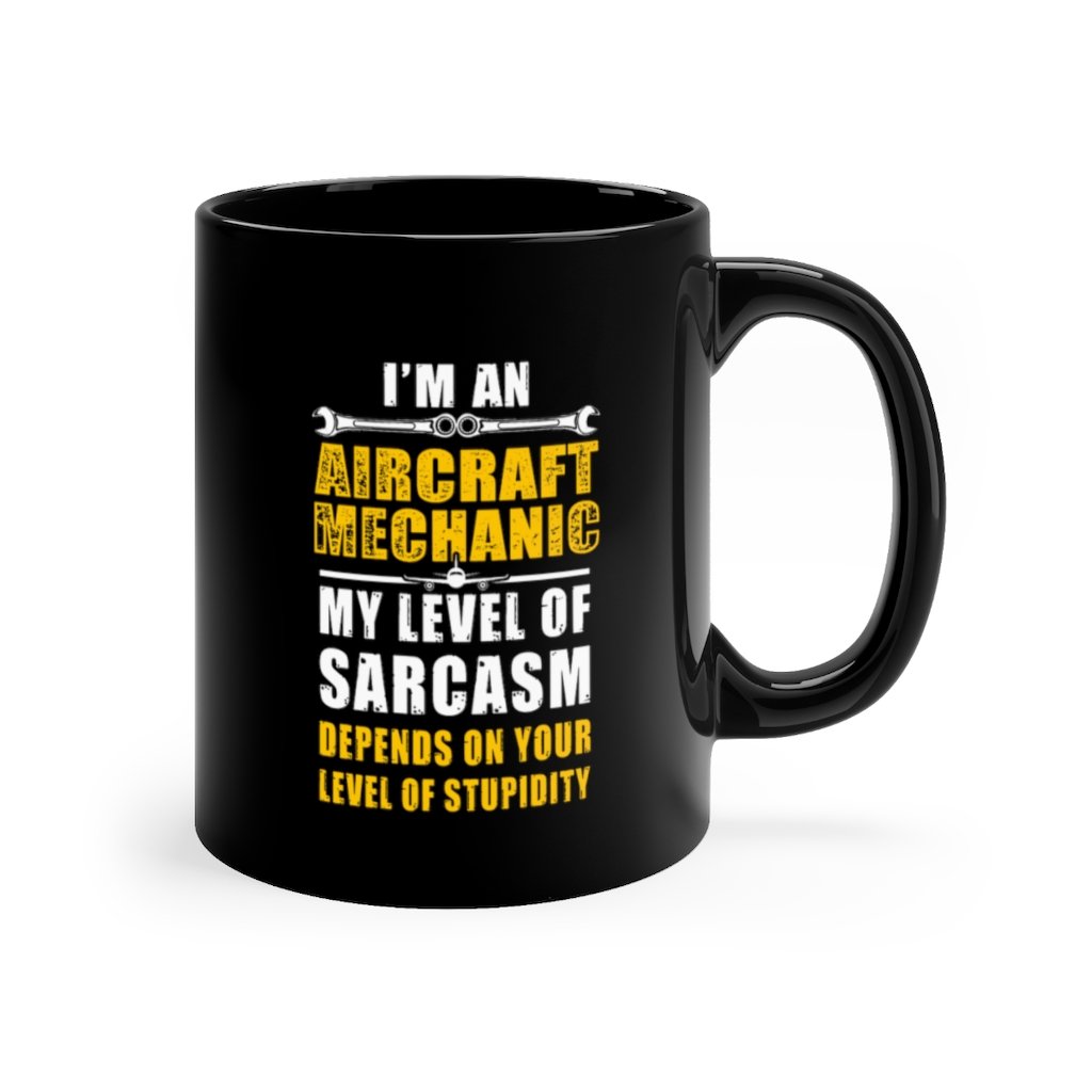 AIRCRAFT MECHANIC DESIGNED - MUG Printify