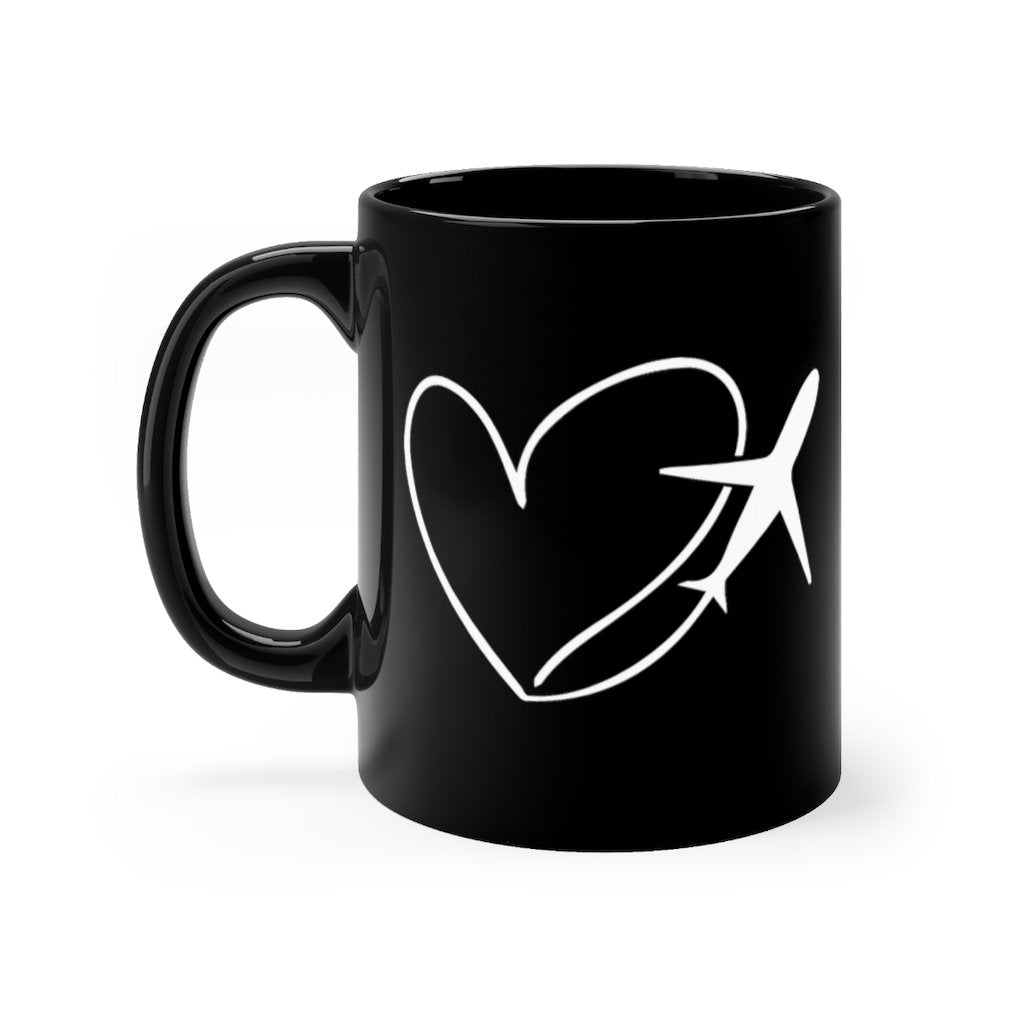 AIRCRAFT LOVE DESIGNED - MUG Printify