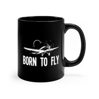 Thumbnail for BORN TO FLY DESIGNED - MUG Printify