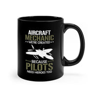 Thumbnail for AIRCRAFT MECHANIC PILOTS DESIGNED - MUG Printify