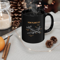 Thumbnail for HOW PLANES FLY DESIGNED - MUG Printify